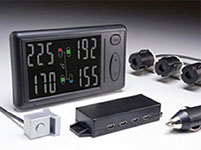 Optigrip tire temperature monitoring system